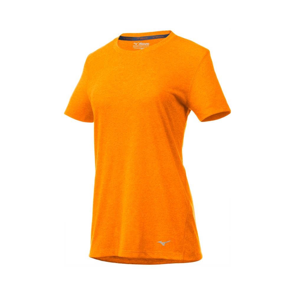 Camiseta Mizuno Inspire - Mulher - Laranja - TNRGY9453